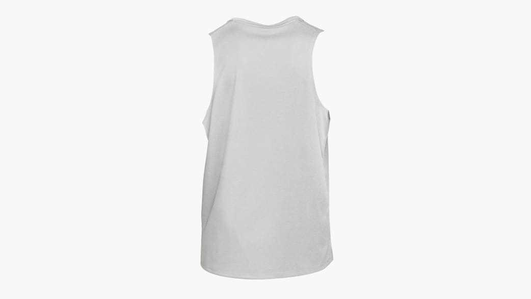 Nike Men s Dri Fit Miler Running Tank Top Small Particle Grey